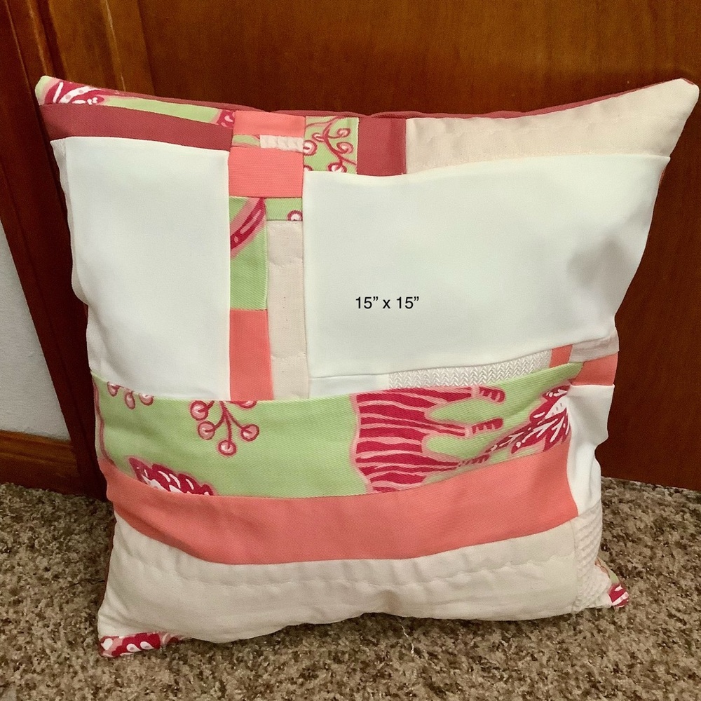 ‘Pillow Talk’ custom decorative pillow